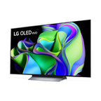 LG OLED evo OLED77C34LA TV 195.6 cm (77") 4K Ultra HD Smart TV Wi-Fi Silver