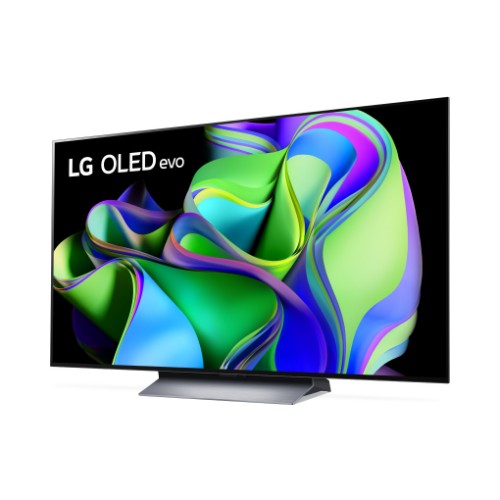 LG OLED evo OLED77C34LA TV 195.6 cm (77") 4K Ultra HD Smart TV Wi-Fi Silver