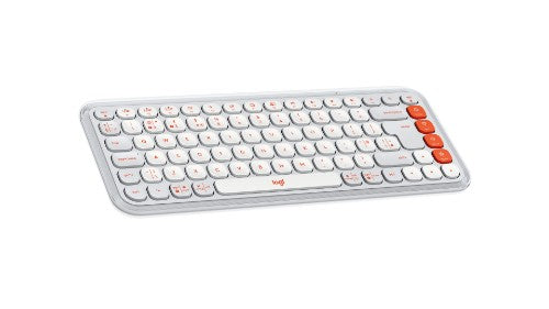 Logitech POP Icon Keys keyboard Universal Bluetooth QWERTY UK English White