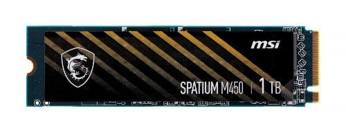 MSI SPATIUM M450 PCIe 4.0 NVMe M.2 1TB PCI Express 4.0 3D NAND
