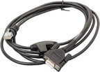 Honeywell 59-59000-3 serial cable Black 2.9 m RS-232 DB9