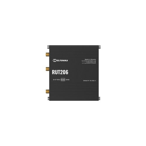 Teltonika RUT206 INDUSTRIAL wireless router Fast Ethernet Single-band (2.4 GHz) 4G Black
