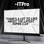 Acer Aspire C24-B All-in-One Desktop - Intel N150, 8GB, 256GB SSD, Integrated Graphics, 23.8" Full HD, Windows 11, Black