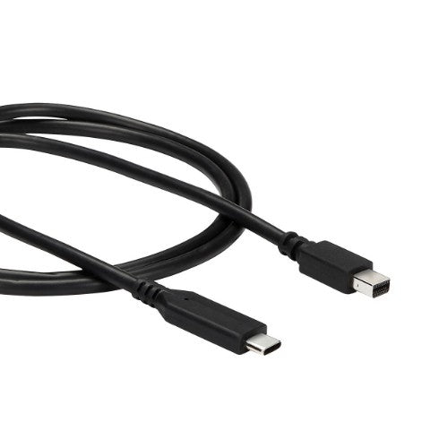 StarTech.com 3.3 ft (1m) USB-C to Mini DisplayPort Cable - 4K 60Hz - Black