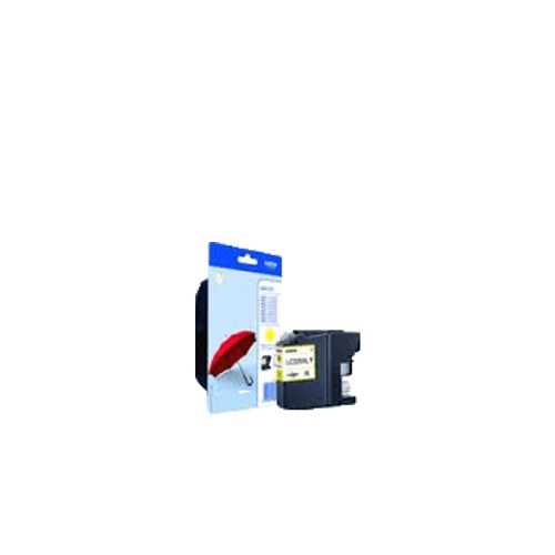 Brother LC-225XLYBP Ink cartridge yellow Blister, 1.2K pages ISO/IEC 24711 11,8ml for Brother MFC-J 4420/5320