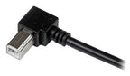 StarTech.com 3m USB 2.0 A to Right Angle B Cable - M/M
