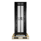 APC NetShelter SX, Server Rack Enclosure Gen 2, Shock Packaging, 2500 lbs, Black, 42U x 750W x 1200D