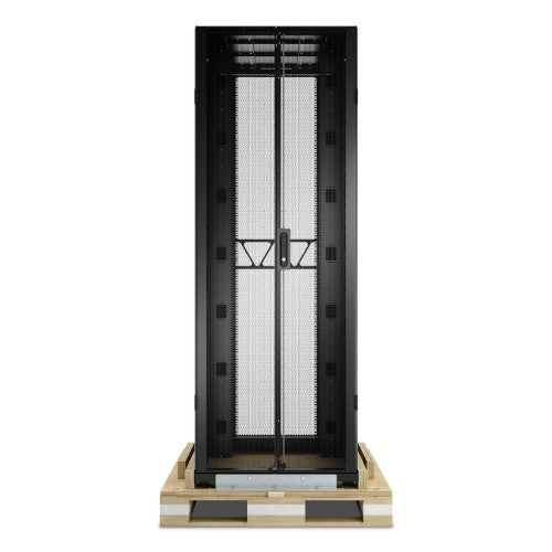 APC NetShelter SX, Server Rack Enclosure Gen 2, Shock Packaging, 2500 lbs, Black, 42U x 750W x 1200D