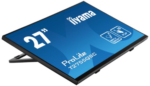 iiyama ProLite T2755QSC-B1 computer monitor 68.6 cm (27") 2560 x 1440 pixels Quad HD LCD Touchscreen Black