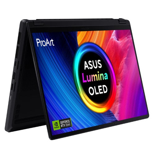 ASUS ProArt PX13 HN7306WV-LX012W Copilot+ PC AMD Ryzen AI 9 HX 370 Hybrid (2-in-1) 33.8 cm (13.3") Touchscreen 3K 24 GB LPDDR5x-SDRAM 1 TB SSD NVIDIA GeForce RTX 4060 Wi-Fi 7 (802.11be) Windows 11 Home Black