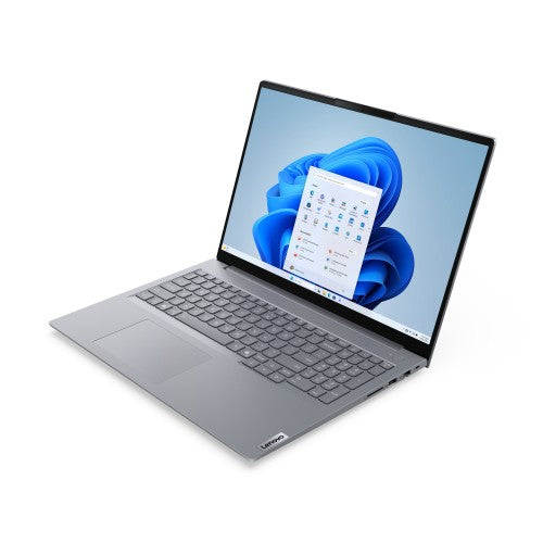 Lenovo ThinkBook 16 G8 IAL Intel Core Ultra 5 225U Laptop 40.6 cm (16") WUXGA 16 GB DDR5-SDRAM 512 GB SSD Wi-Fi 6E (802.11ax) Windows 11 Pro English Grey