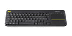 Logitech 920-007155 keyboard Home RF Wireless Hebrew Black