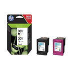 HP N9J72AE/301 Printhead cartridge multi pack black + color 170pg + 150pg Pack=2 for HP DeskJet 1000/1010/Envy 5530/OfficeJet 4630