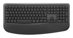 Logitech Signature Comfort Plus Combo MK880 keyboard Mouse included Universal RF Wireless + Bluetooth QWERTZ Swiss Graphite
