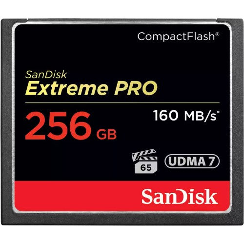 SanDisk Extreme PRO, 256GB CompactFlash