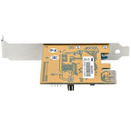 StarTech.com 1-Port PCI Express Serial Card, PCIe to RS232 (DB9) Serial Interface Card, PC Serial Card, 16C1050 UART, Standard/Low Profile Brackets, COM Retention, Windows/Linux - TAA