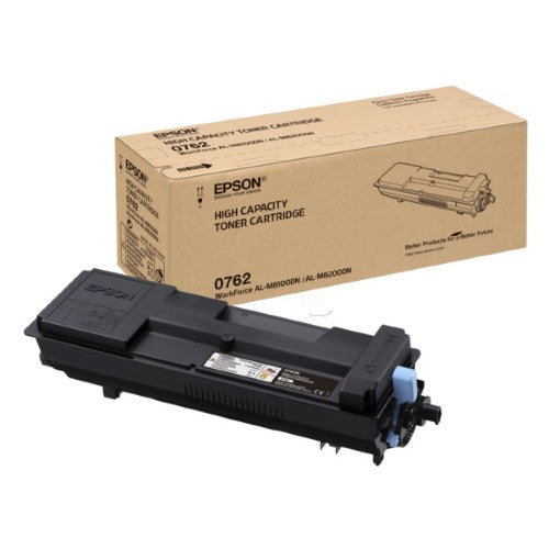 Epson C13S050762/0762 Toner cartridge, 21.7K pages for Epson Workforce AL-M 8100