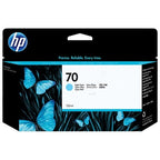 HP C9390A/70 Ink cartridge light cyan 130ml for HP DesignJet Z 2100/3100/3200/5200
