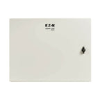 Tripp Lite SRN4G9USDP SmartRack Industrial Enclosure with Lock - NEMA 4, Wall Mount, Metal Construction, Hinged Back, 32 in. Depth, 9U, Gray