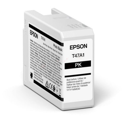 Epson C13T47A100/T47A1 Ink cartridge black 50ml for Epson SC-P 900