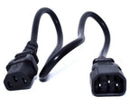 Zebra CS-RAC-IEC-CRD power cable Black 0.48 m C13 coupler C14 coupler