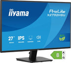 iiyama ProLite 27” IPS Full HD panel with 4-side slim bezel and B energy class