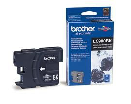 Brother LC-980BKBPRF Ink cartridge black Blister Radio Frequency, 300 pages 6ml for Brother DCP 145 C