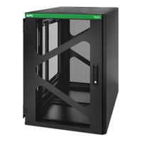 APC NetShelter WX AR118SM - 19inch Wall Patch Cabinet, 18U/HE, 800MM Deep, Side Mount, Mounted