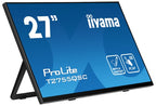 iiyama ProLite 27” Optical Bonded PCAP 10pt IPS Touchscreen monitor with edge-to-edge glass, active stylus support (MPP 2.0), anti-fingerprint coating and a flexible stand