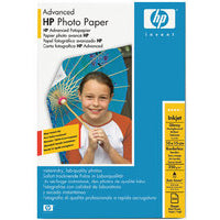HP Advanced Photo Paper, Glossy, 250 g/m2, 10 x 15 cm (101 x 152 mm), 25 sheets