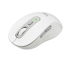 Logitech 920-012598 keyboard Mouse included Office RF Wireless + Bluetooth QWERTY UK English White