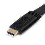 StarTech.com 6ft (1.8m) Flat High Speed HDMI Cable with Ethernet - Ultra HD 4k x 2k HDMI Cable - HDMI to HDMI M/M