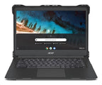 Origin Storage AC-ESL-C741L-BCLR laptop case 27.9 cm (11") Shell case Black, Transparent