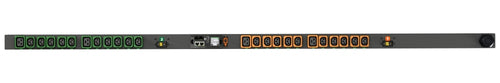 Vertiv Geist MGU5MGB1-24PJ43-3PS6B2A10-S-RC power distribution unit (PDU) 24 AC outlet(s) 0U Black