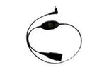 Jabra 8800-00-99 cable gender changer QD 3.5mm Black