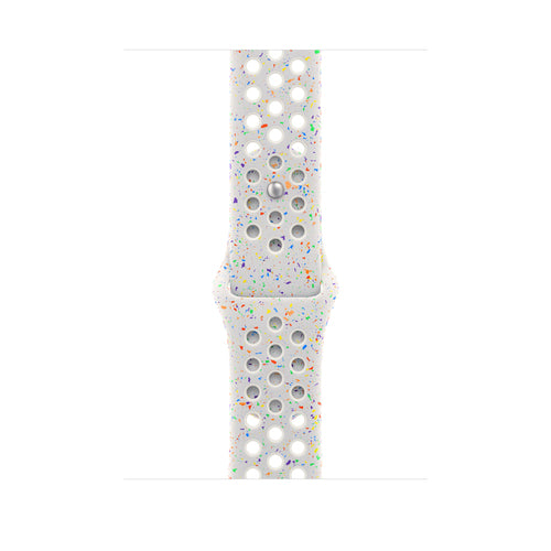 Apple MYL43ZM/A smart wearable accessory Band Platinum Fluoroelastomer