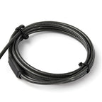 StarTech.com 6.6ft (2m) 3-in-1 Universal Laptop Cable Lock - Keyed Laptop/Desktop Security Cable Lock Compatible w/ K-Slot, Nano & Wedge Slot Computer - Anti-Theft Steel Cable Lock with Keys - TAA