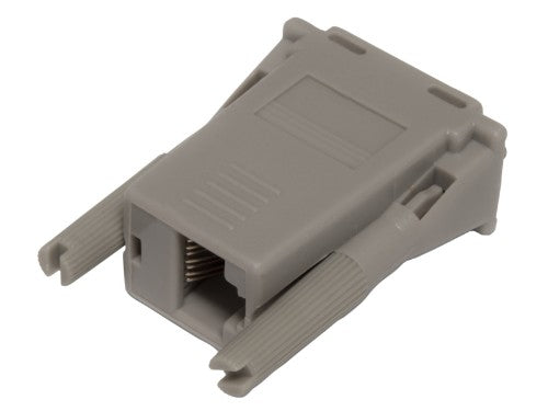 HPE Q5T65A cable gender changer DB9 RJ-45 Grey