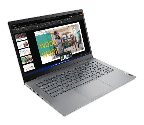 Lenovo ThinkBook 14 G4 IAP Intel® Core™ i5 i5-1235U Laptop 35.6 cm (14") Full HD 8 GB DDR4-SDRAM 256 GB SSD Wi-Fi 6 (802.11ax) Windows 11 Pro UK English Grey