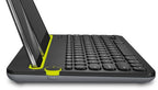 Logitech K480 QWERTZ Swedish Bluetooth Black, Green