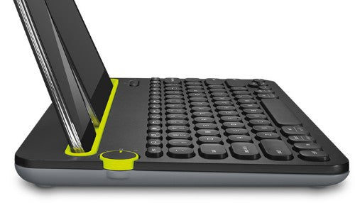 Logitech K480 QWERTZ Swedish Bluetooth Black, Green