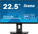 iiyama ProLite 22.5” 1920 x 1200 monitor featuring IPS panel technology and a height adjustable stand