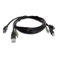 StarTech.com 10ft (3m) HDMI KVM Cable, USB 2.0, 3.5mm Audio, Universally Compatible Combo Cable for KVM Switches, TAA Compliant