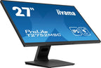 iiyama ProLite 27” Optical Bonded PCAP 10pt touchscreen monitor with IPS panel technology, edge-to-edge glass design and anti-fingerprint coating