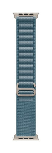 Apple MFTH4ZM/A smart wearable accessory Band Blue Titanium, Polyester, Spandex