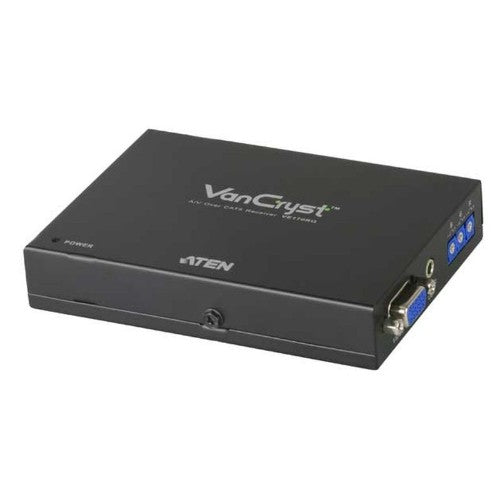 ATEN VE170RQ AV extender AV receiver Black