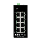 Tripp Lite NFI-U08-2 8-Port Unmanaged Industrial Ethernet Switch - 10/100 Mbps, Ruggedized, -40° to 75°C, DIN Mount