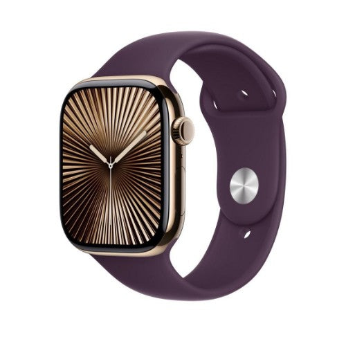 Apple MXLT3ZM/A smart wearable accessory Band Plum colour Fluoroelastomer