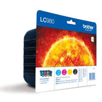 Brother LC-980VALBP Ink cartridge multi pack Bk,C,M,Y 360pg + 3x260pg Pack=4 for Brother DCP 145 C