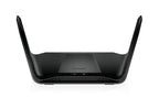 NETGEAR Nighthawk Tri-Band AX8 8-Stream AX6600 WiFi 6 Router (RAX70) wireless router Gigabit Ethernet Tri-band (2.4 GHz / 5 GHz / 5 GHz) Black